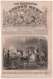 antique music prints (19th century)